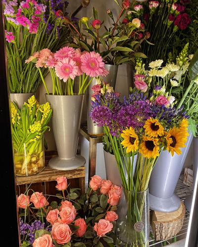 Florist choice - A bouquet of seasonal flowers picked by the florist.